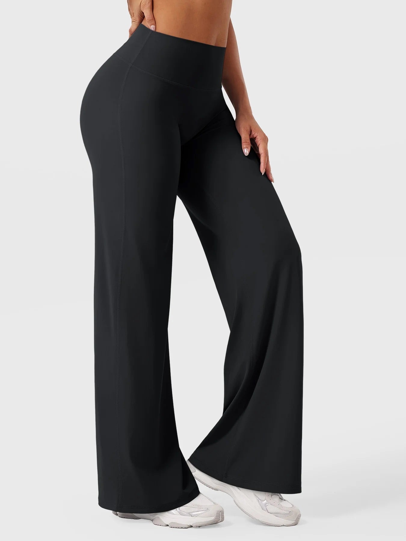 Acyliq High-waisted Straight Leggings
