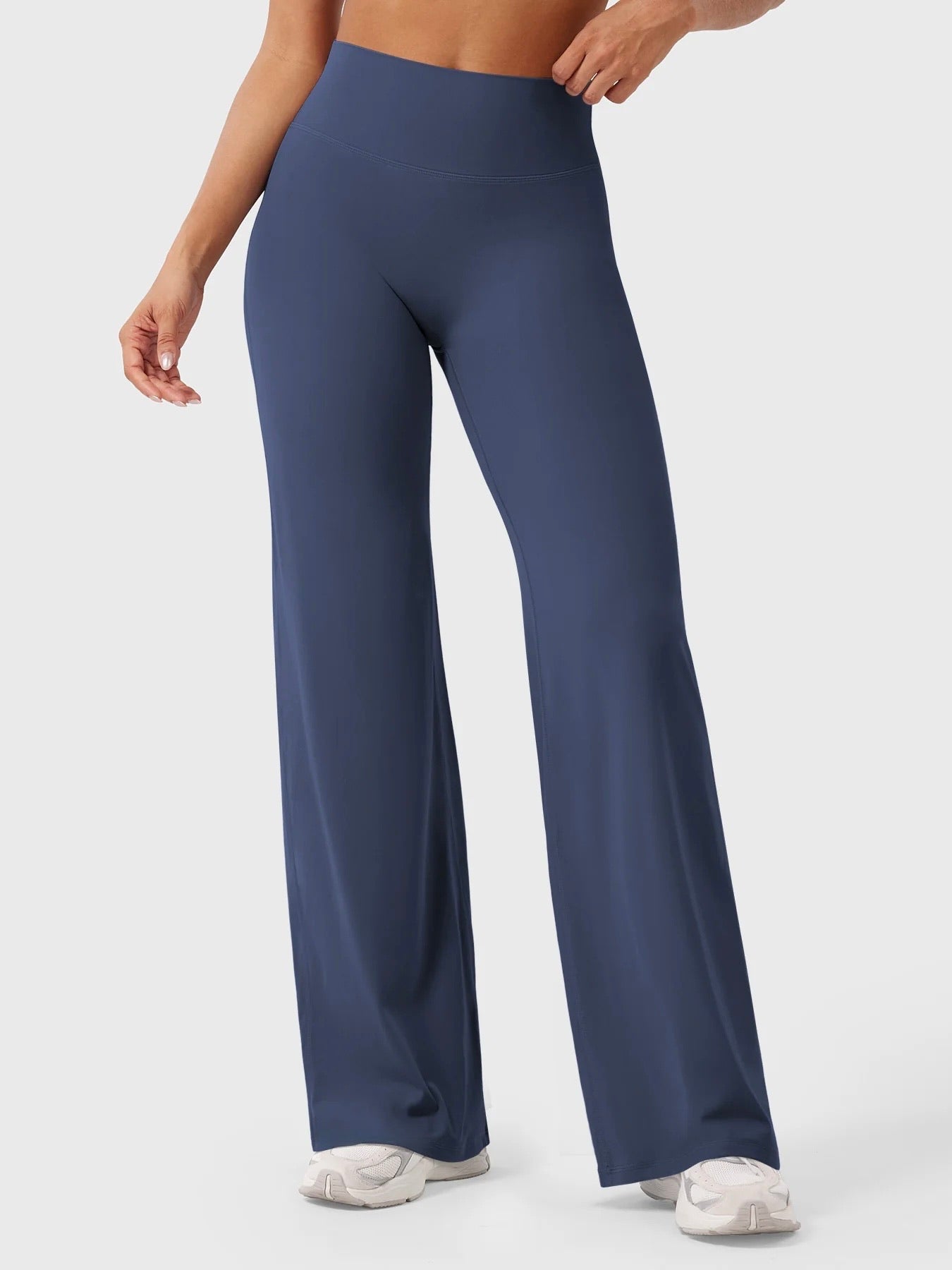 Acyliq High-waisted Straight Leggings