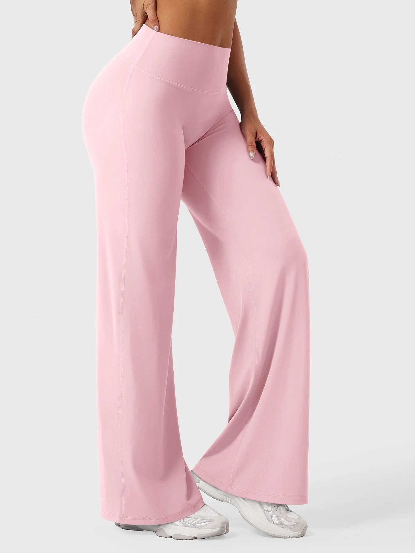 Acyliq High-waisted Straight Leggings