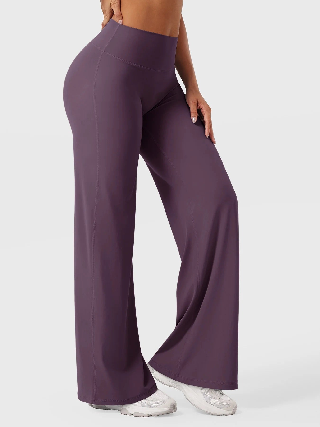 Acyliq High-waisted Straight Leggings